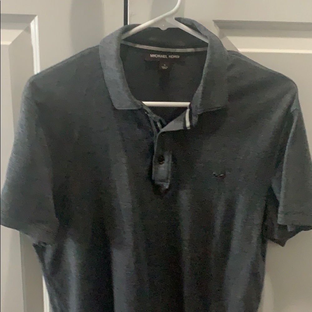 Black/Grey Michael Kors Polo
